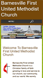 Mobile Screenshot of barnesvillefumc.org